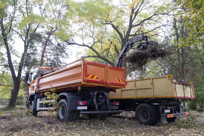 Leaf Collection Truck